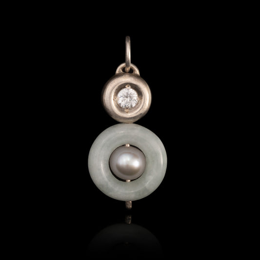 Double Donut Necklace